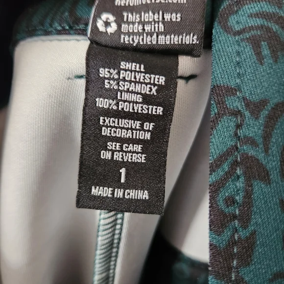 Disney Dark Green Shorts Overalls with Bat Design - Picture 4 of 7